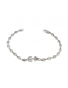 Bracciale maglia marina con...